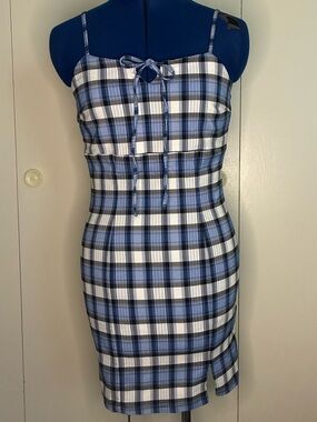 Plaid Bodycon Dress